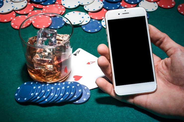 Koprok live dealer table on mponusa link mobile app showing card hands and betting interface